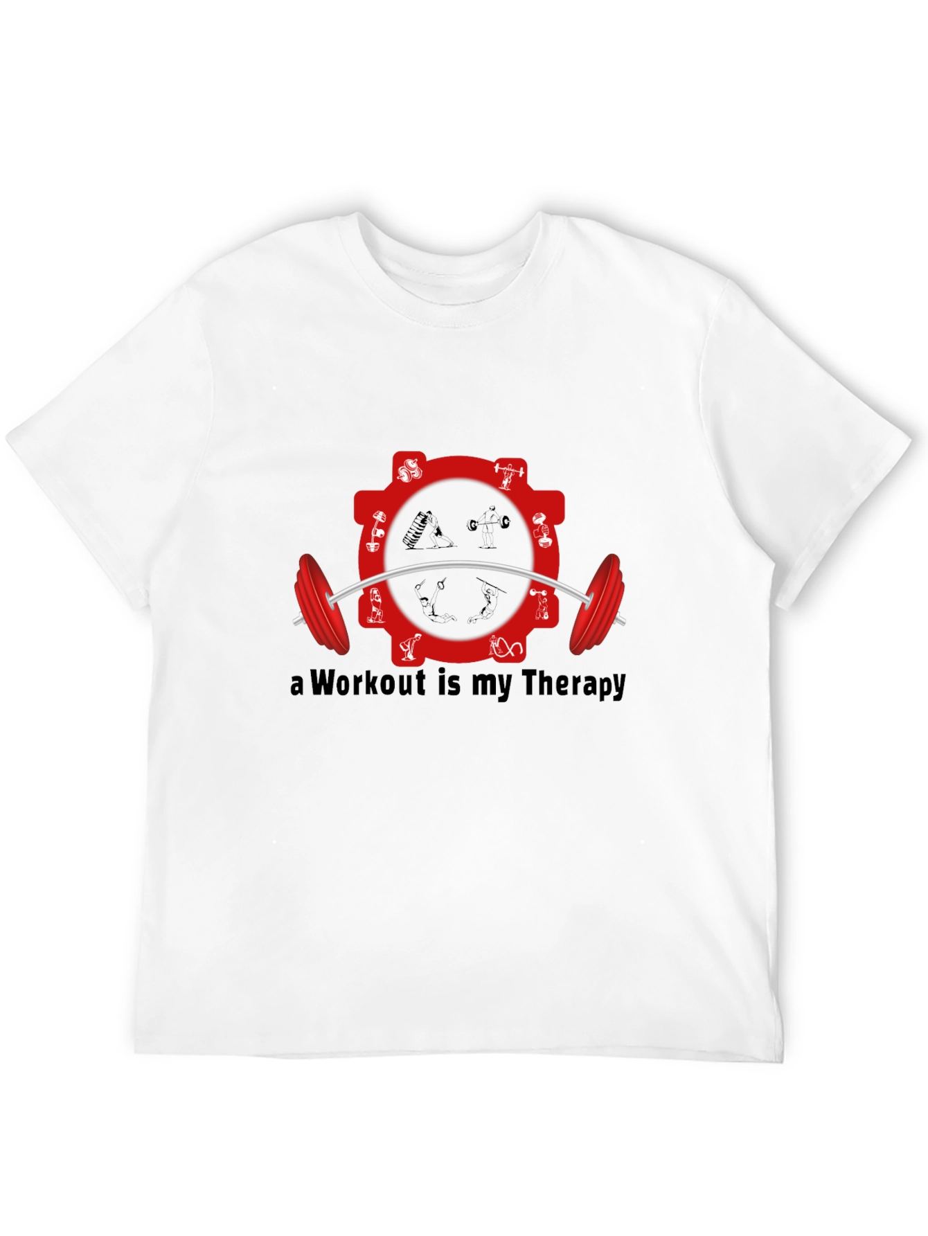 Workout Therapy Black T-Shirt