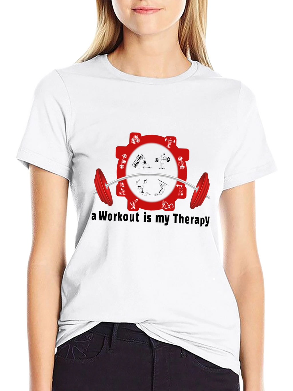 Workout Therapy Black T-Shirt