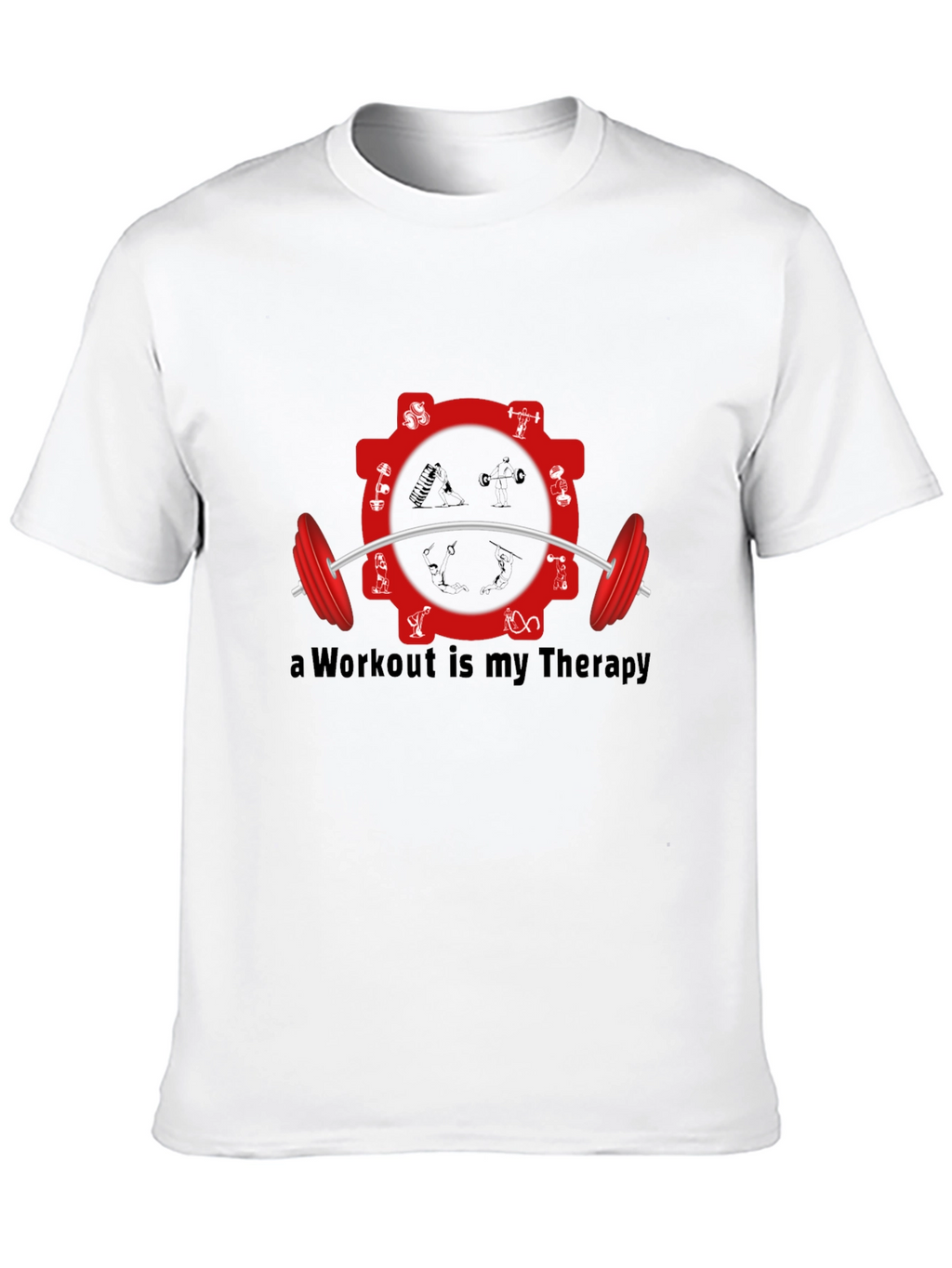 Workout Therapy Black T-Shirt