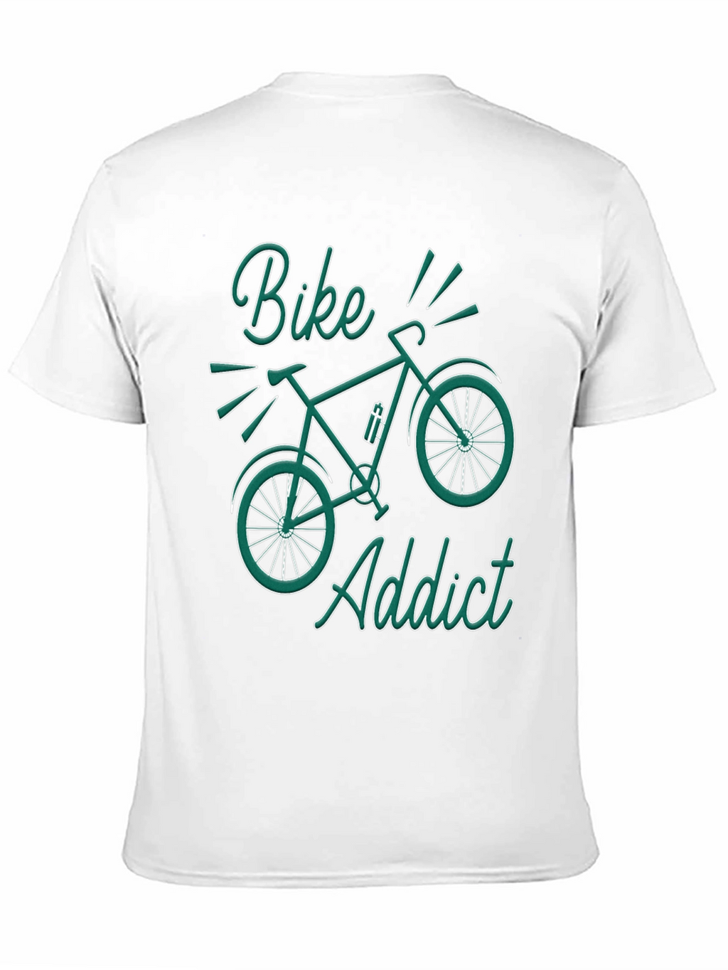 Bike Addict Graphic T-Shirt - Black