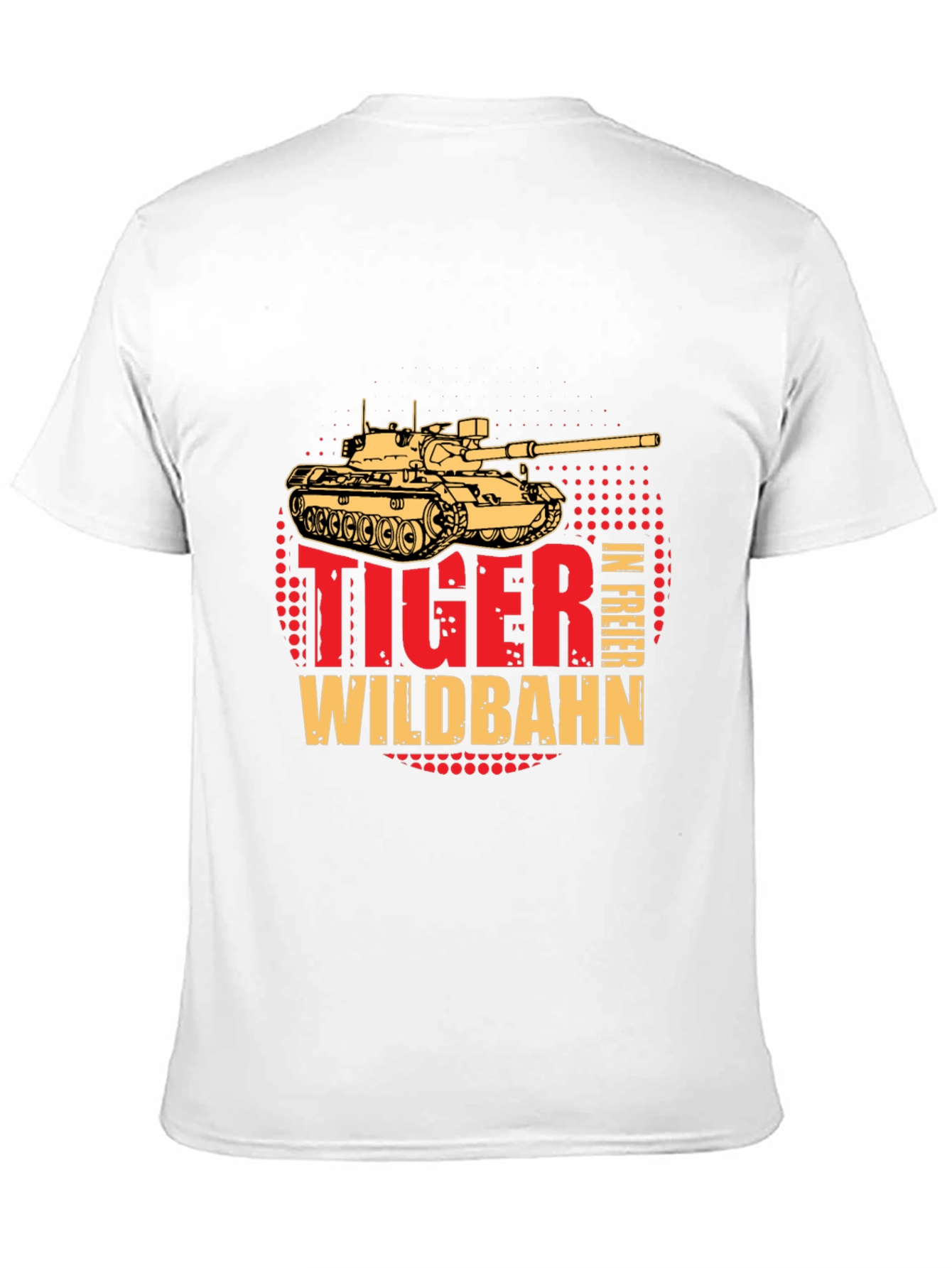 Tiger Tank T-Shirt - Wildbahn in Freier