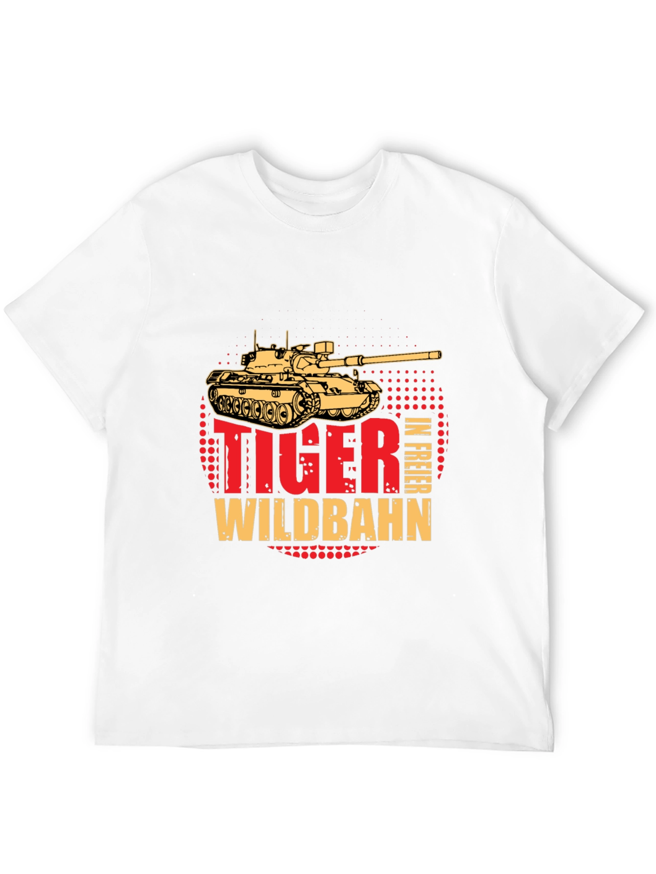 Tiger Tank T-Shirt - Wildbahn in Freier
