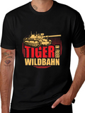 Tiger Tank T-Shirt - Wildbahn in Freier