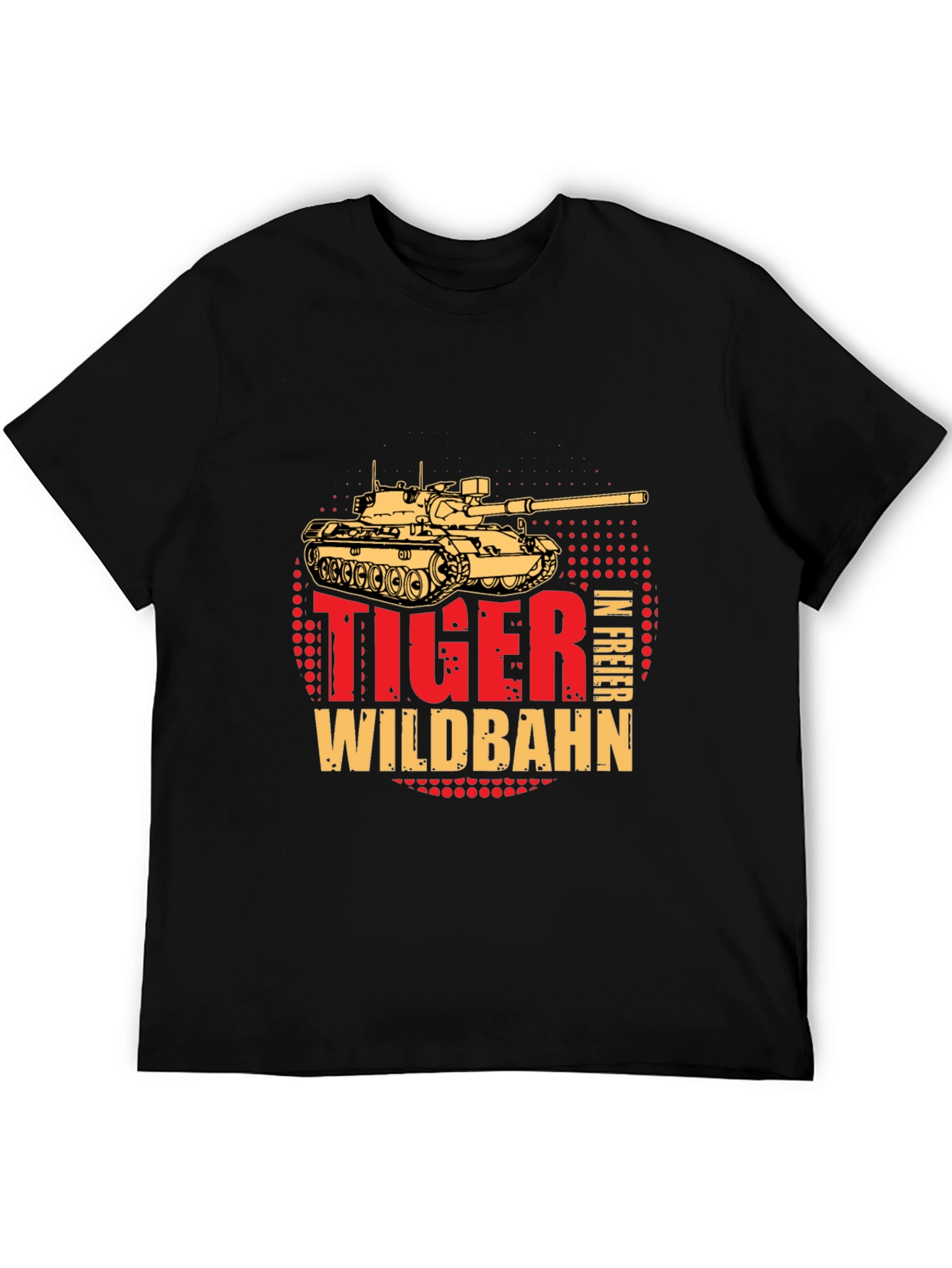 Tiger Tank T-Shirt - Wildbahn in Freier