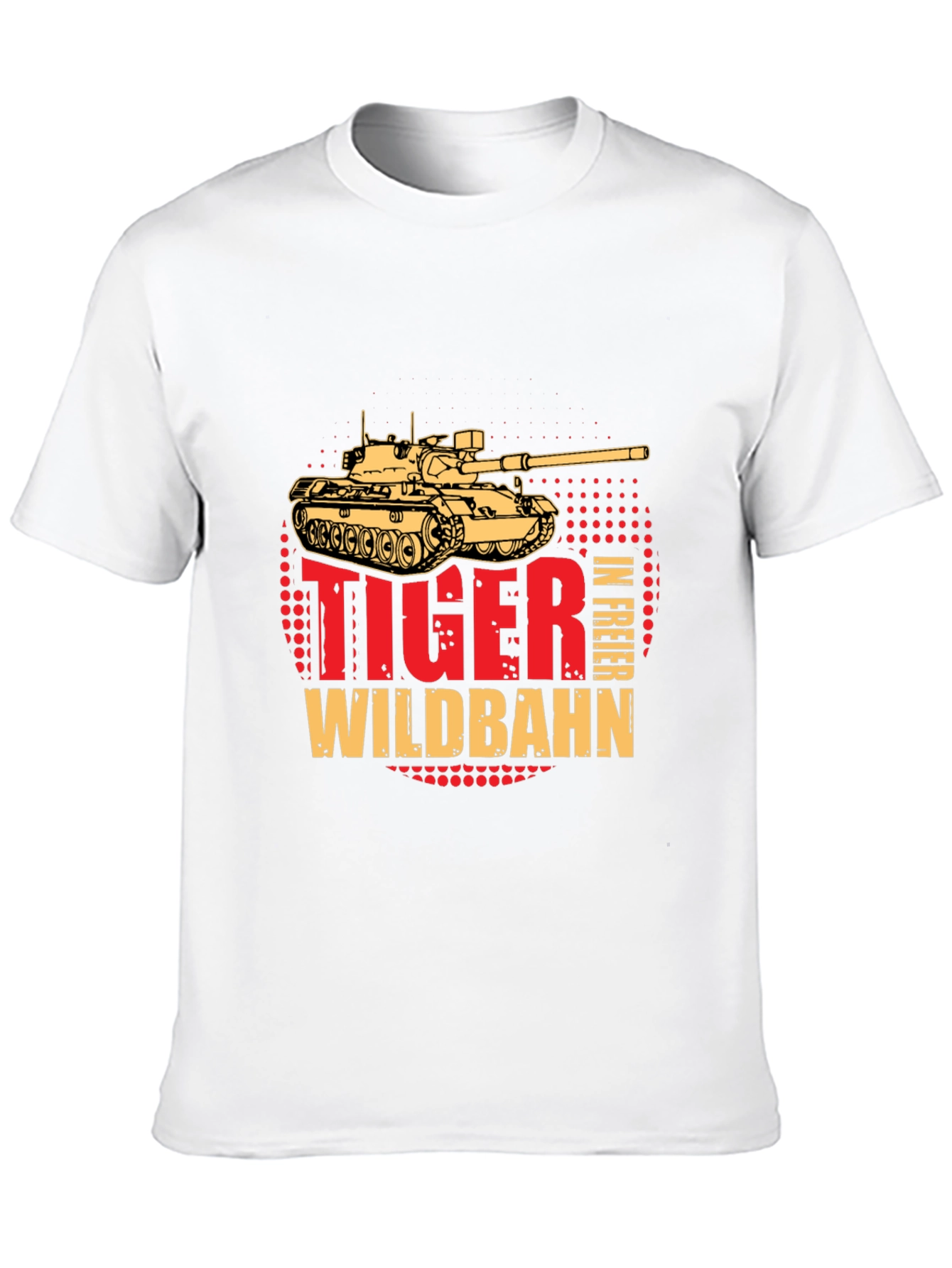 Tiger Tank T-Shirt - Wildbahn in Freier