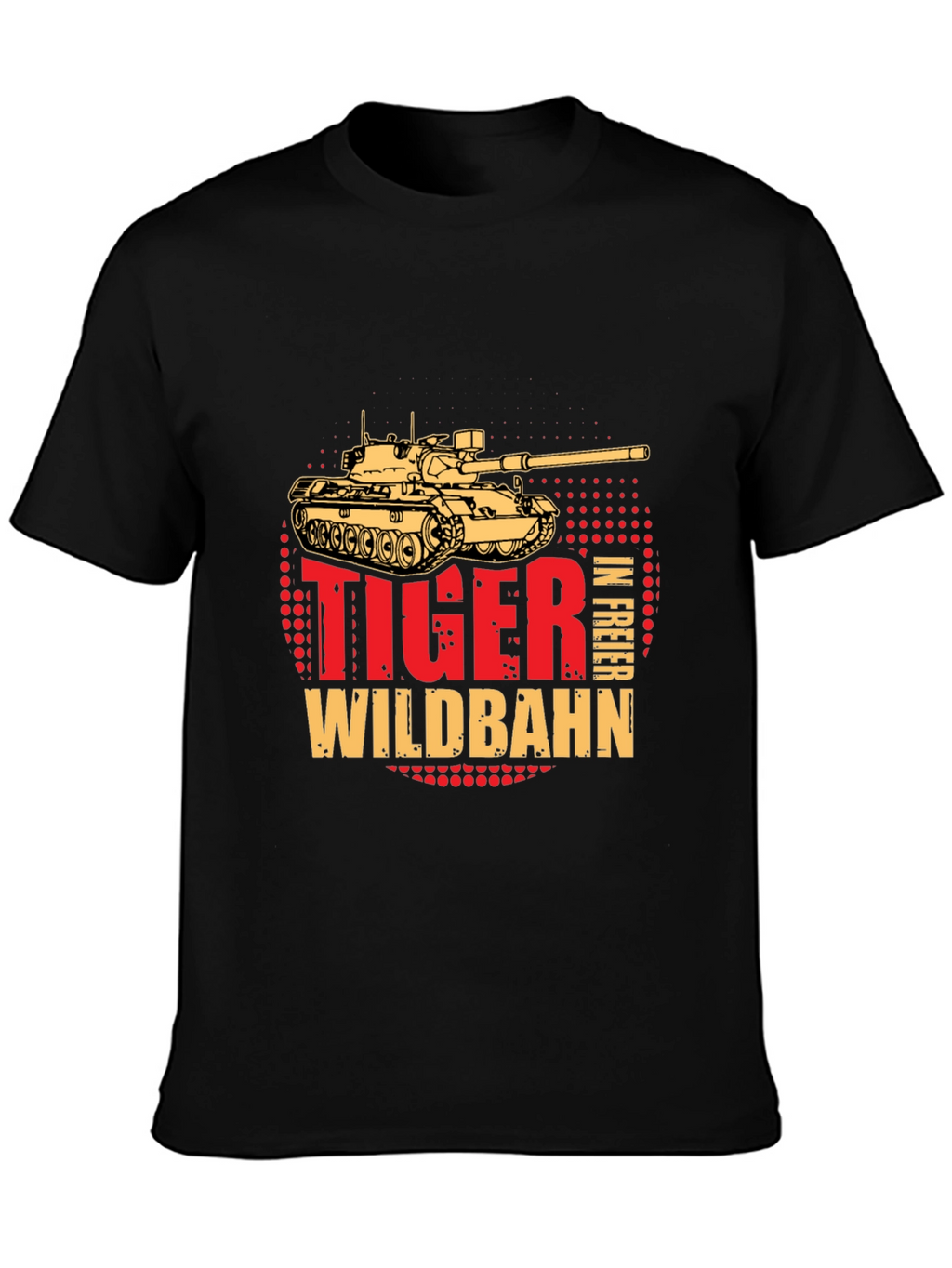 Tiger Tank T-Shirt - Wildbahn in Freier