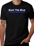 Back The Blue Graphic T-Shirt