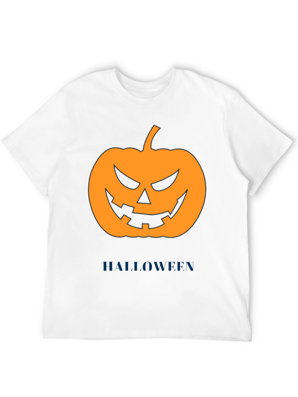 Halloween Pumpkin Graphic T-Shirt
