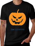 Halloween Pumpkin Graphic T-Shirt