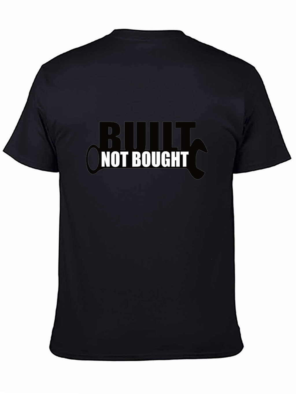 Built Not Bought Graphic Tee - Black