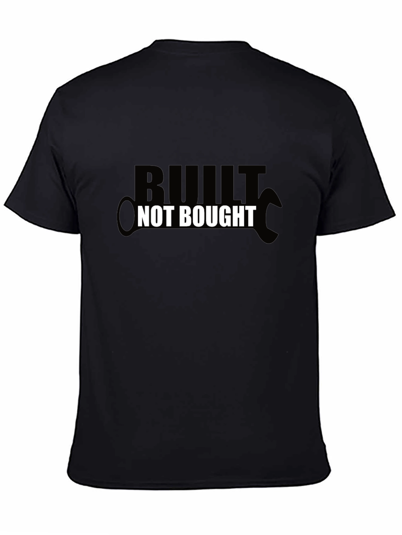 Built Not Bought Graphic Tee - Black