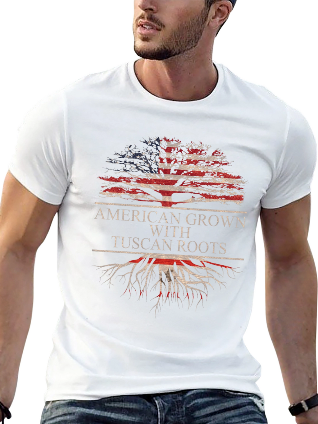 American Grown Tuscan Roots T-Shirt