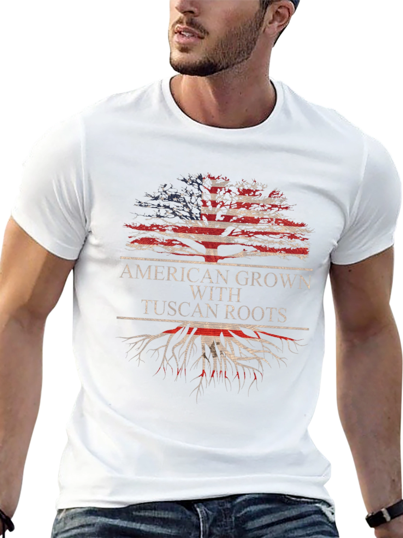 American Grown Tuscan Roots T-Shirt