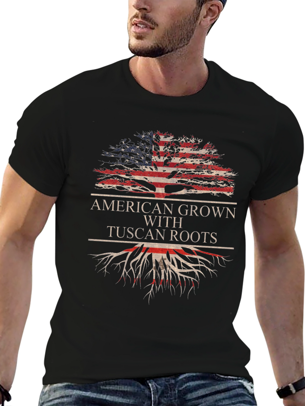 American Grown Tuscan Roots T-Shirt