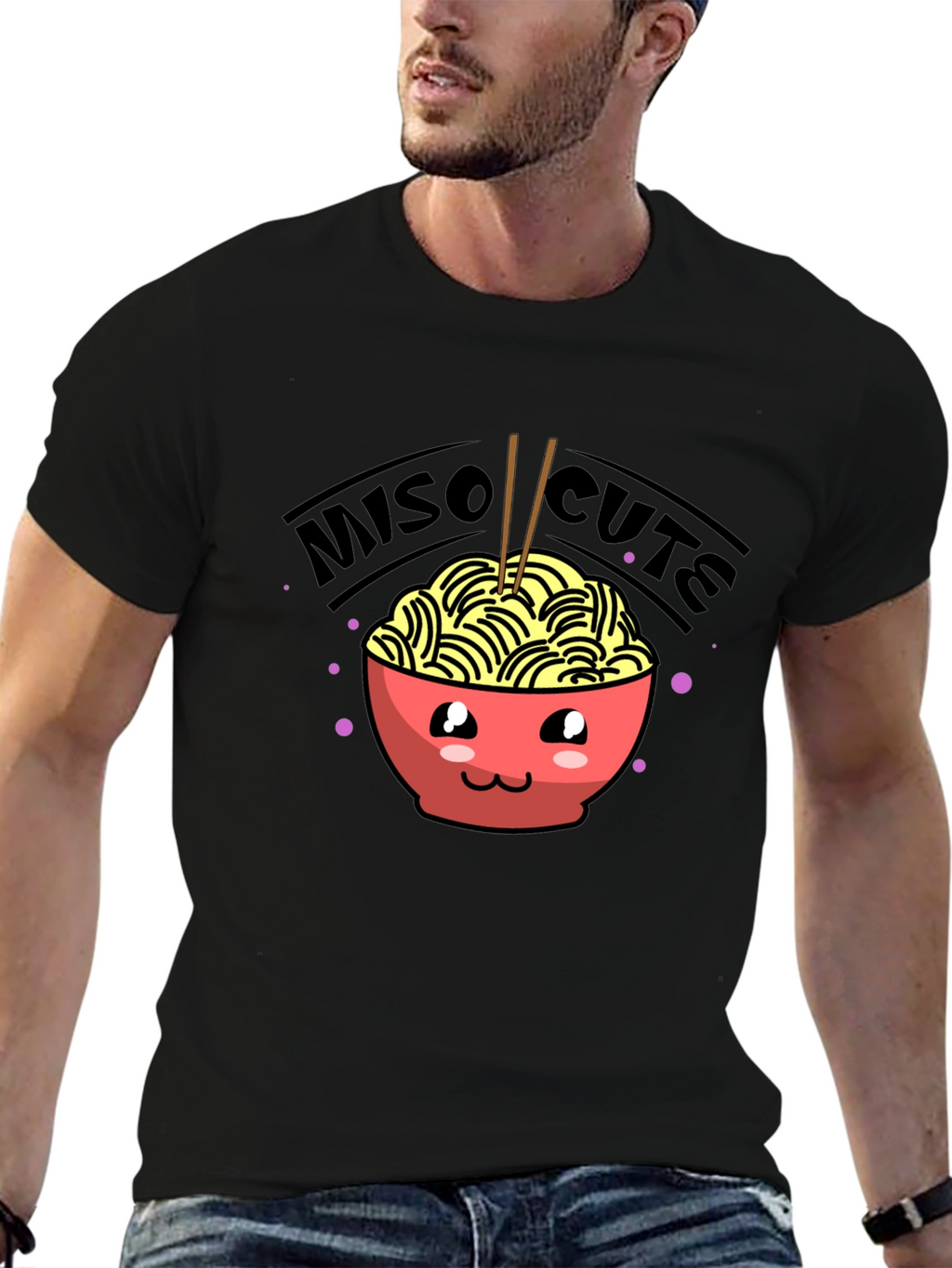 Miso Cute Ramen Graphic Tee