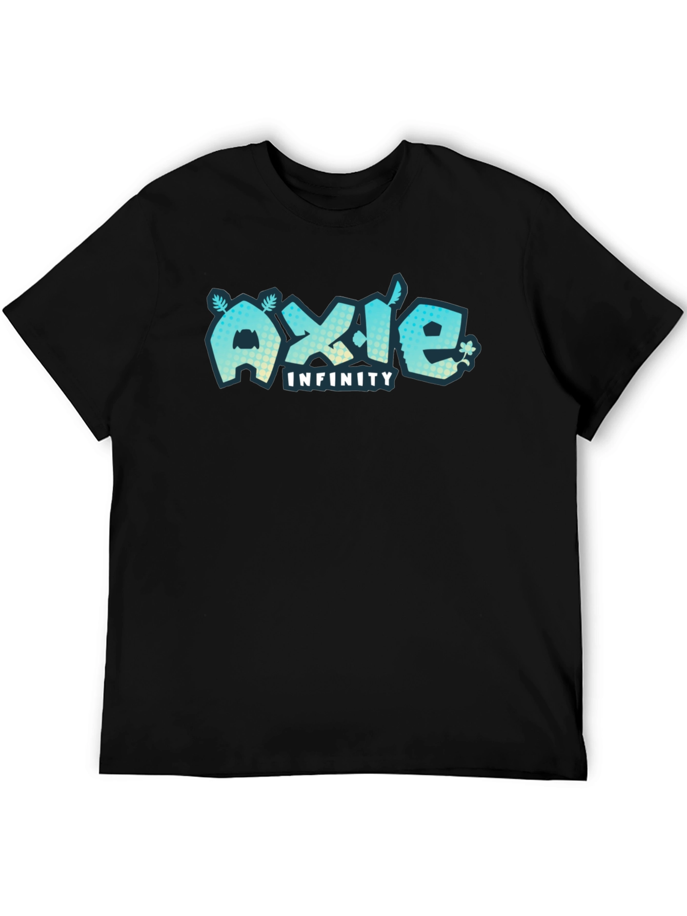 Axie Infinity Black T-Shirt Gaming Design