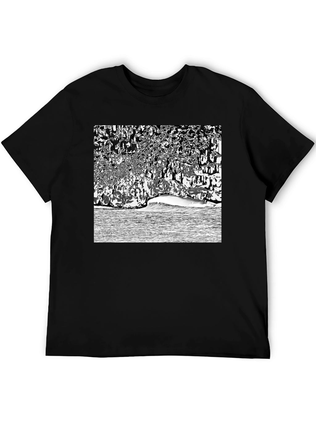 Ocean Wave Graphic T-Shirt