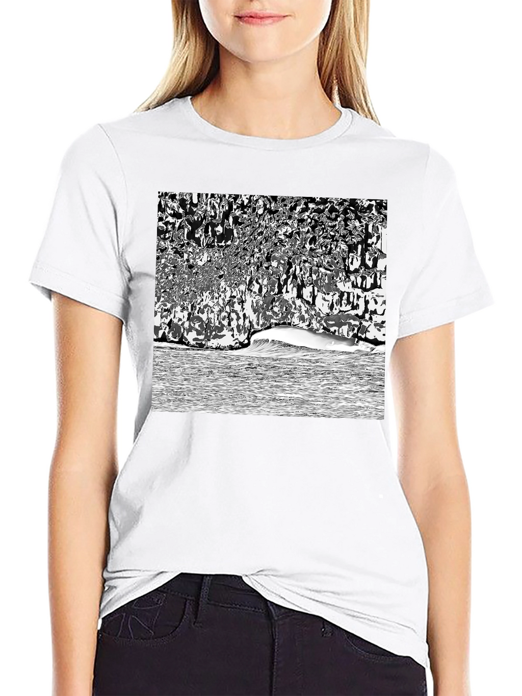 Ocean Wave Graphic T-Shirt