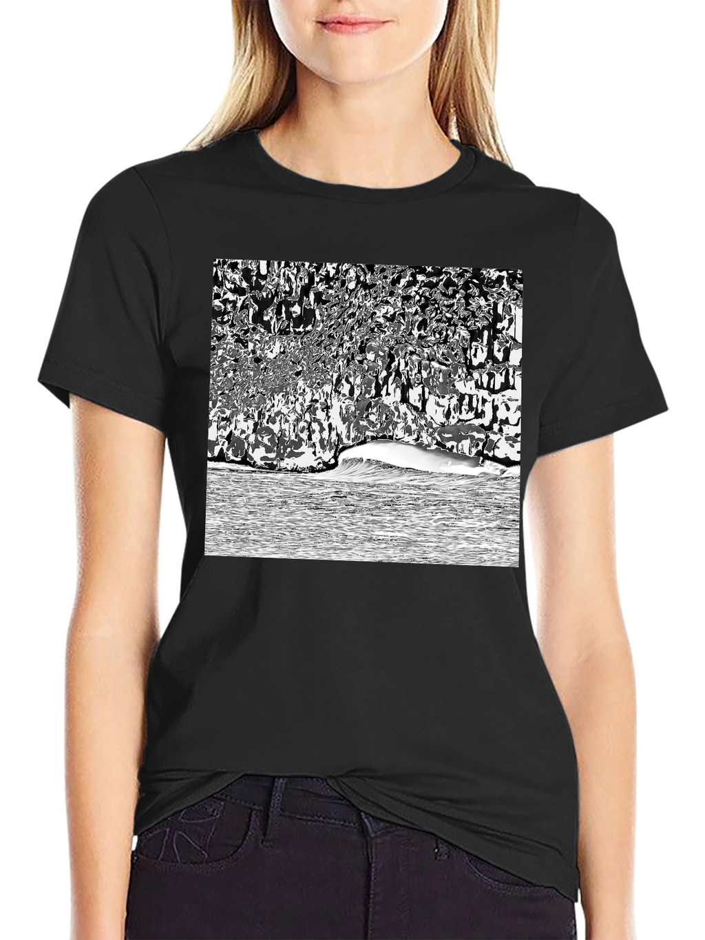 Ocean Wave Graphic T-Shirt