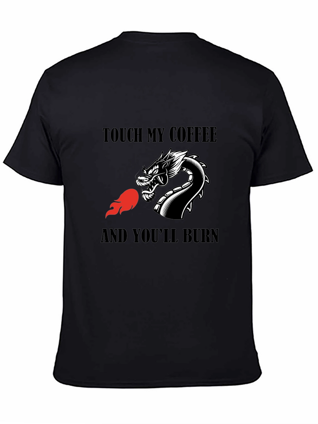 Dragon Coffee Warning T-Shirt