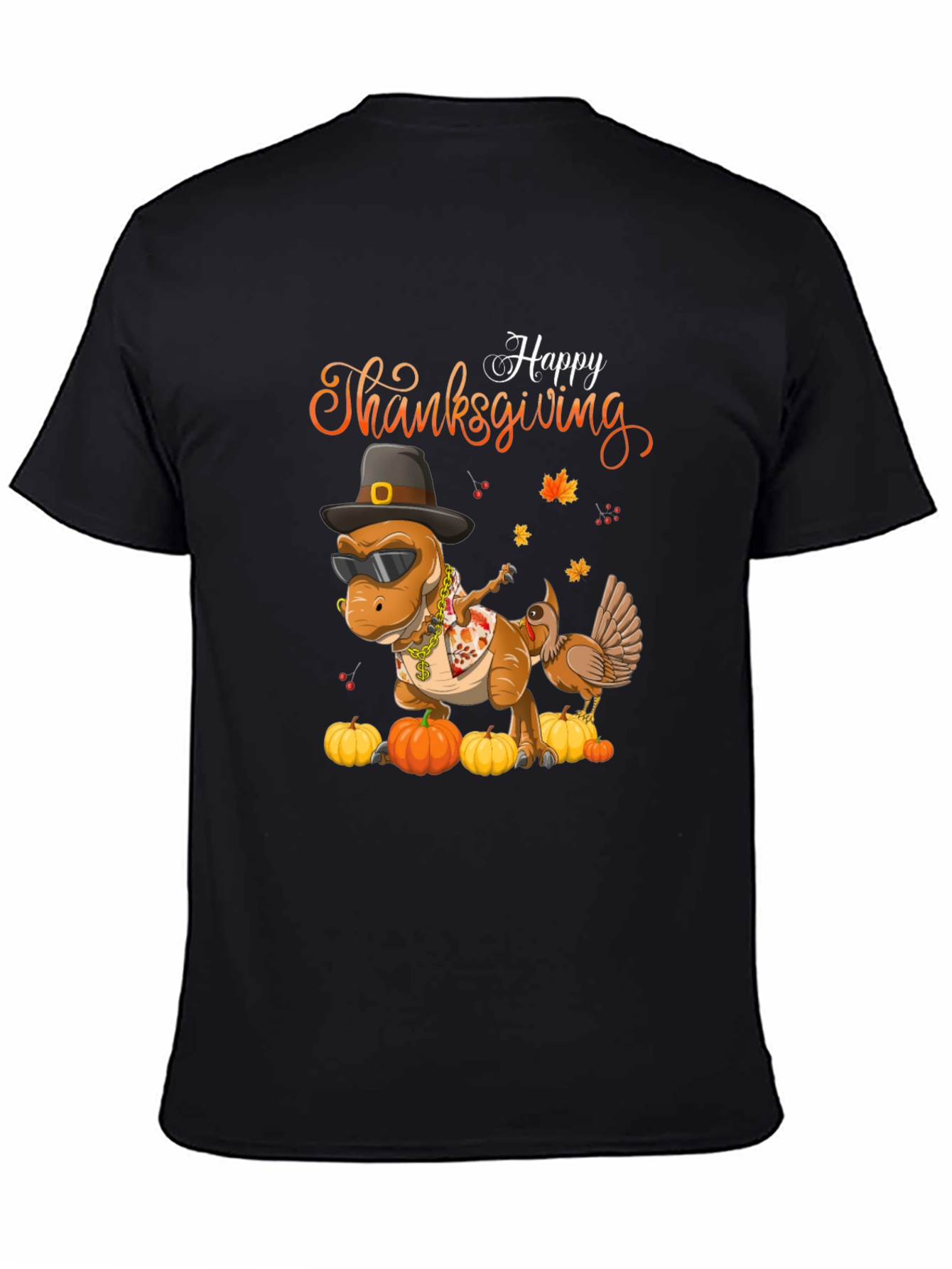 Thanksgiving Dinosaur T-Shirt
