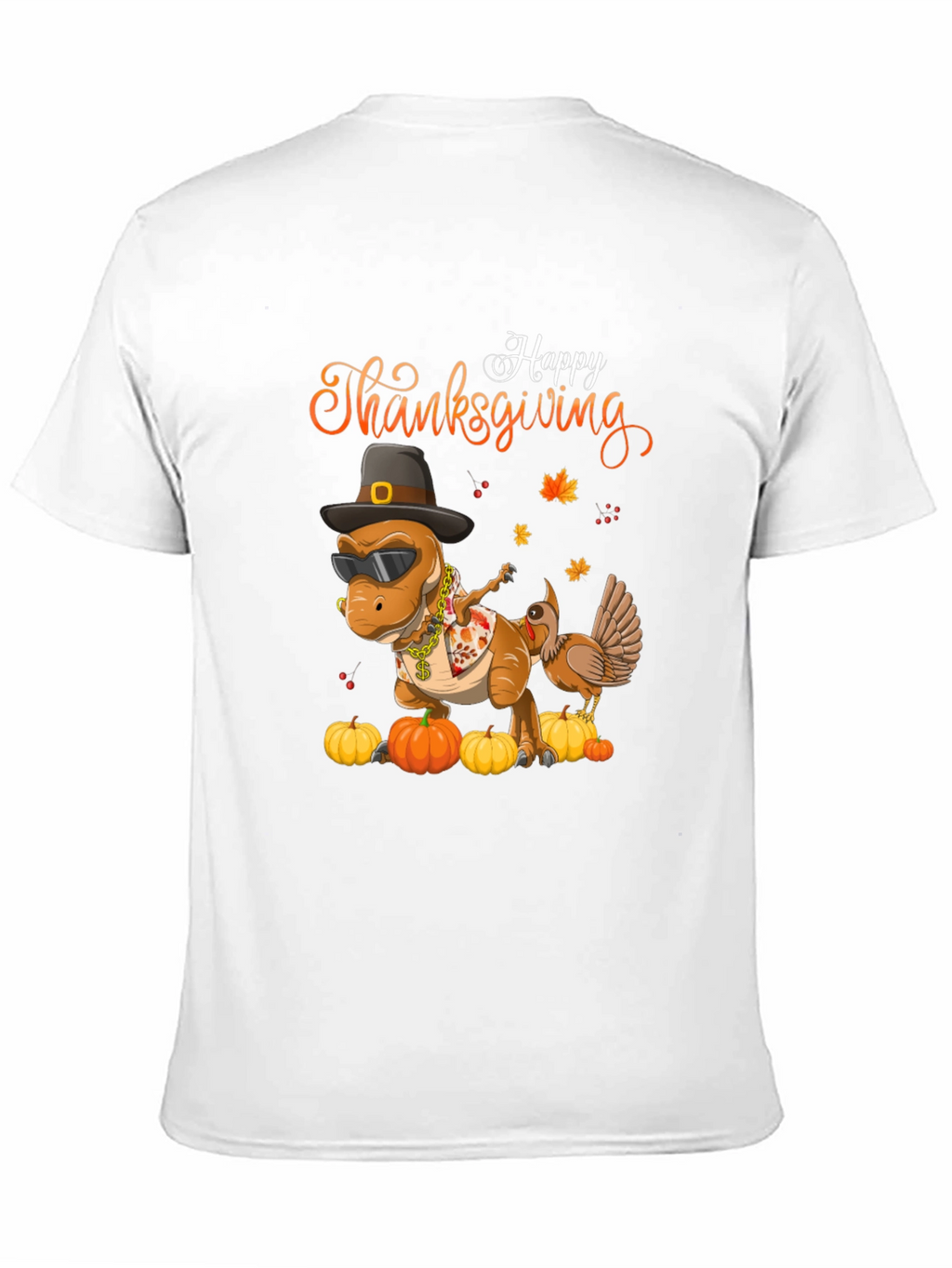 Thanksgiving Dinosaur T-Shirt