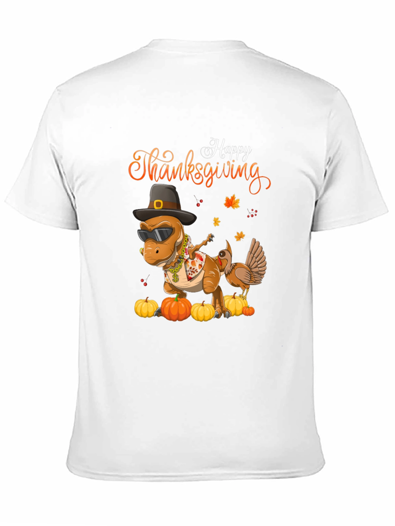 Thanksgiving Dinosaur T-Shirt