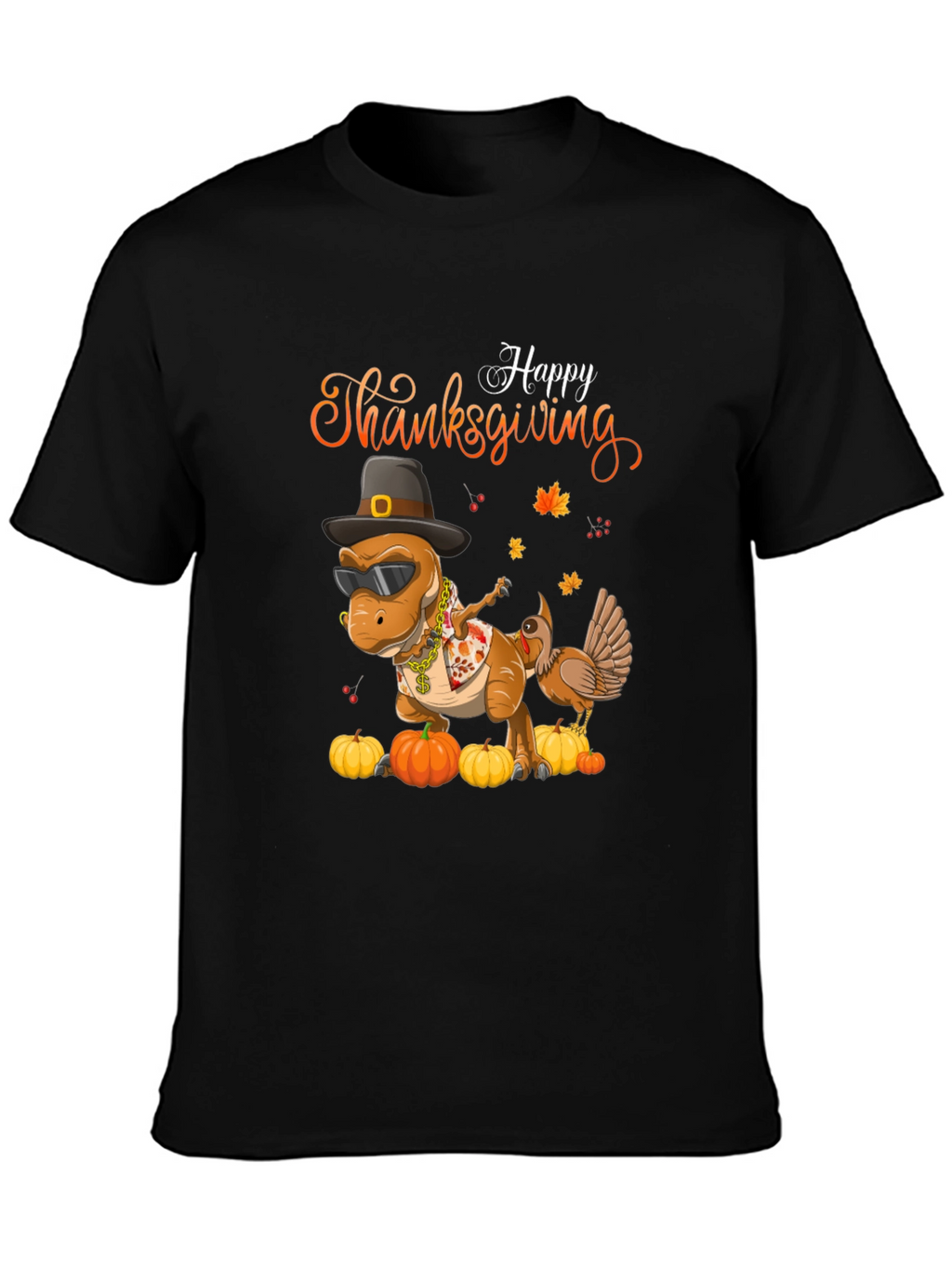 Thanksgiving Dinosaur T-Shirt