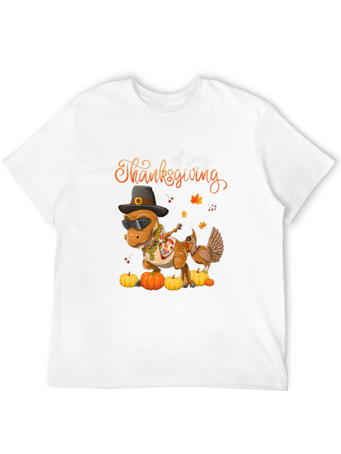 Thanksgiving Dinosaur T-Shirt