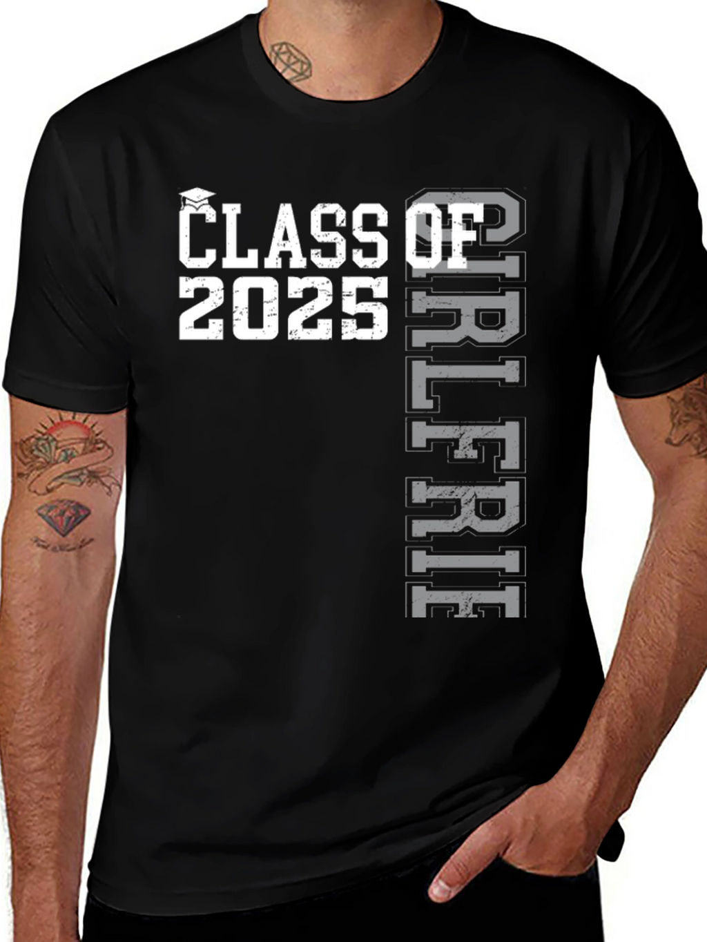 Class of 2025 Girlfriend T-Shirt