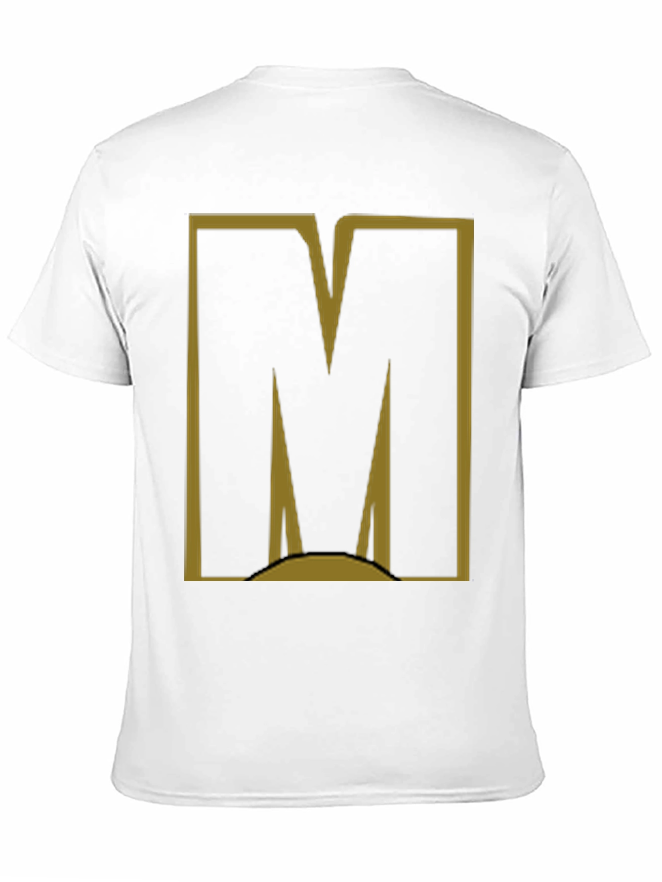 Bold M Graphic Tee - Modern Casual Style