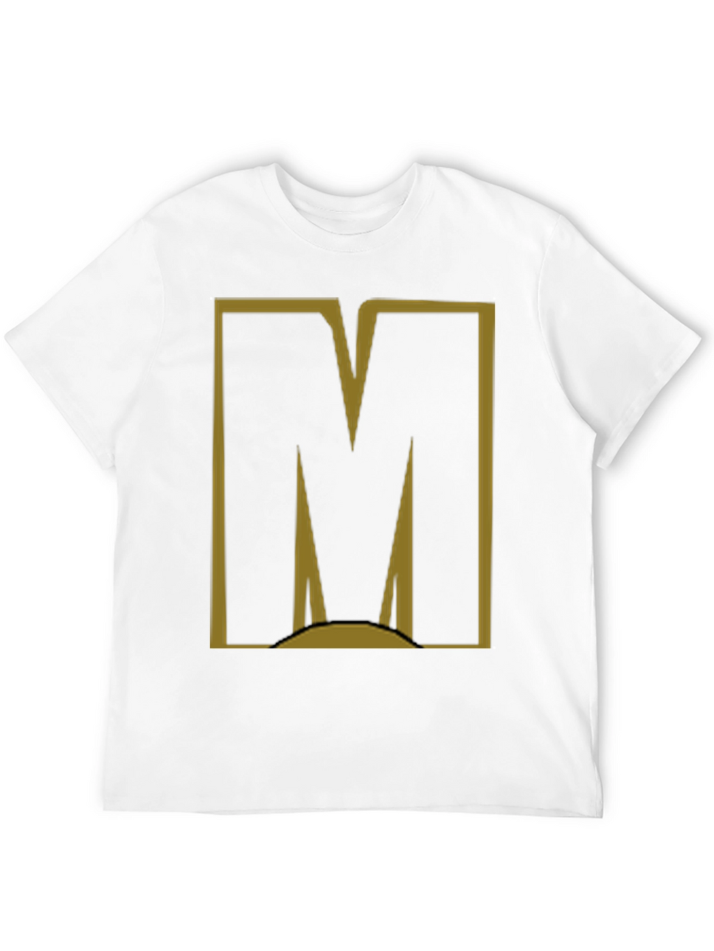 Bold M Graphic Tee - Modern Casual Style