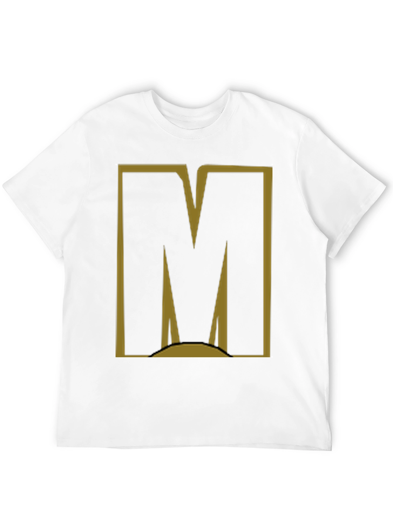 Bold M Graphic Tee - Modern Casual Style