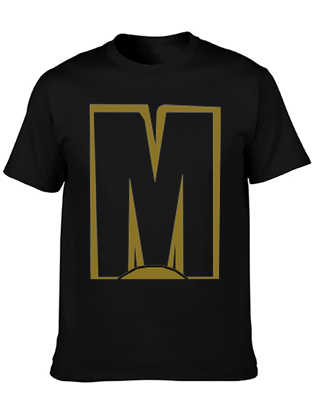 Bold M Graphic Tee - Modern Casual Style