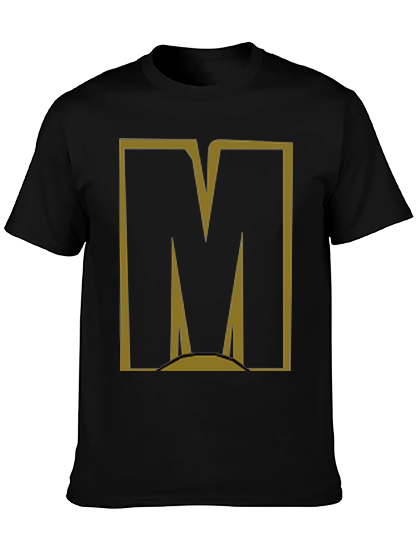Bold M Graphic Tee - Modern Casual Style