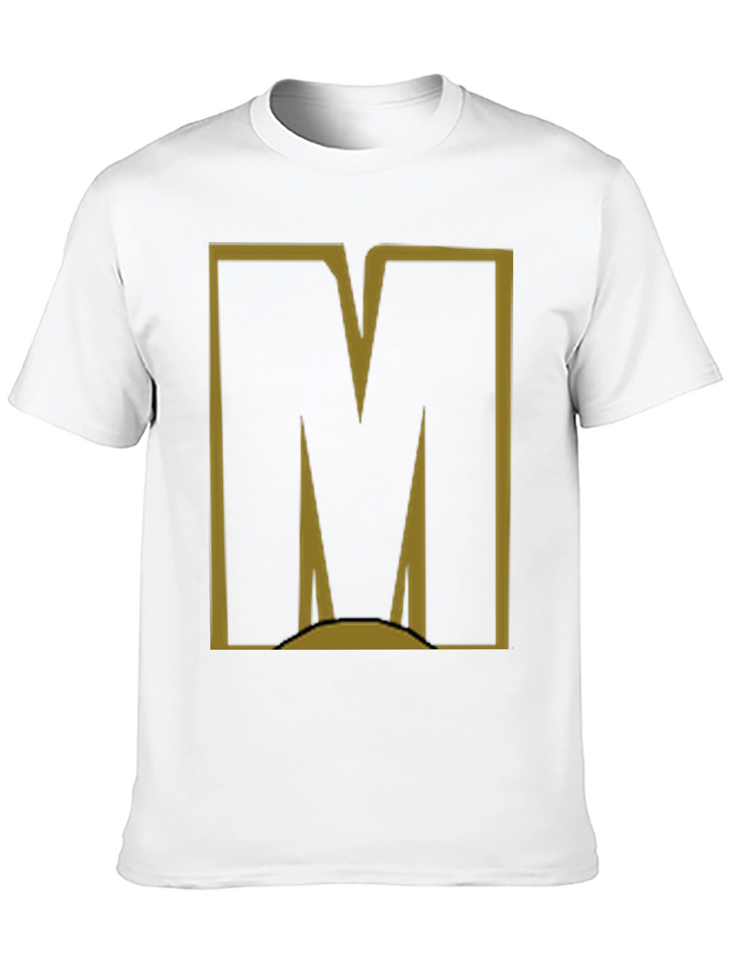 Bold M Graphic Tee - Modern Casual Style