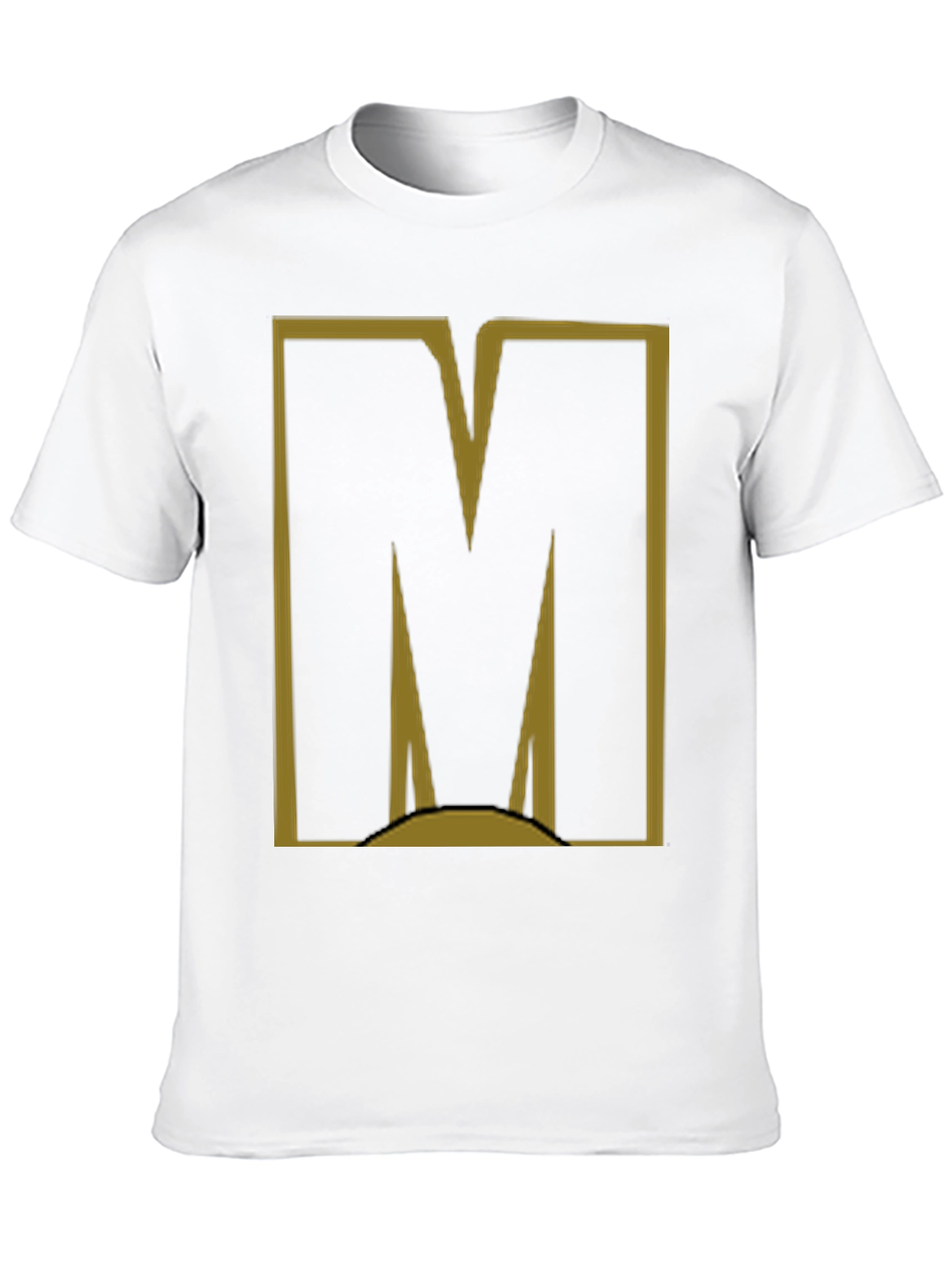 Bold M Graphic Tee - Modern Casual Style