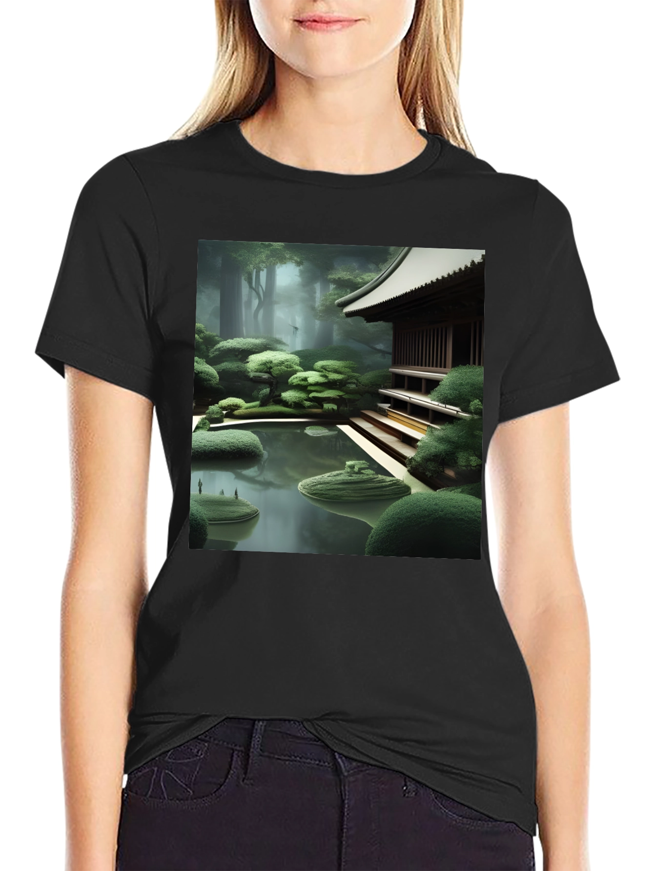 Zen Garden Graphic Tee - Stylish Unisex T-Shirt