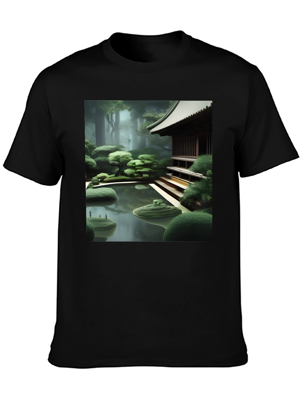 Zen Garden Graphic Tee - Stylish Unisex T-Shirt