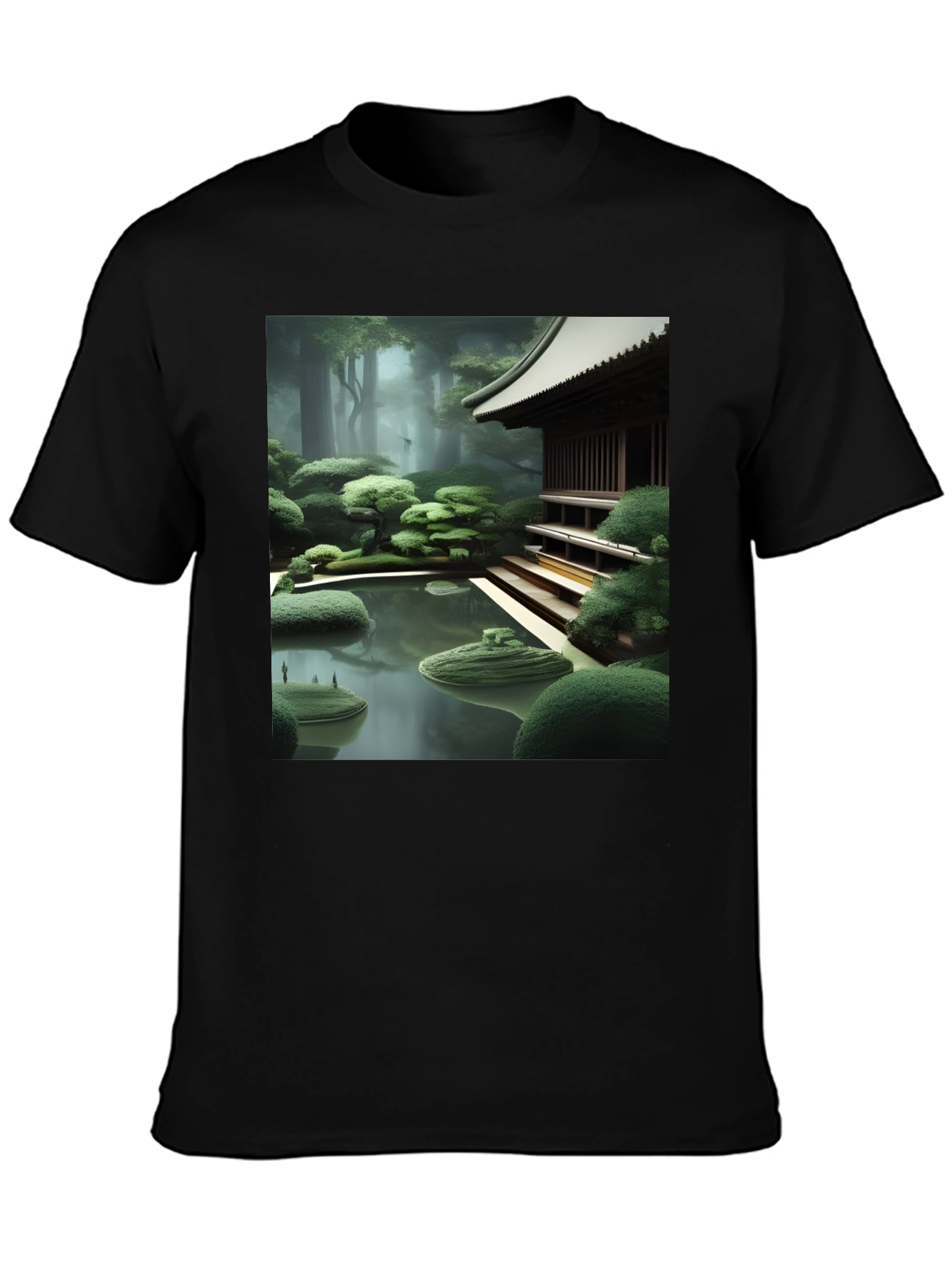 Zen Garden Graphic Tee - Stylish Unisex T-Shirt