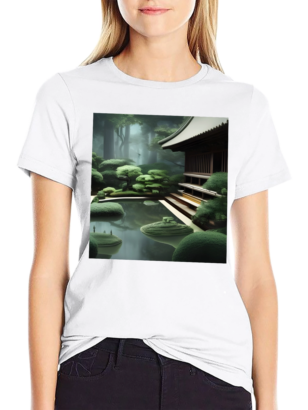 Zen Garden Graphic Tee - Stylish Unisex T-Shirt