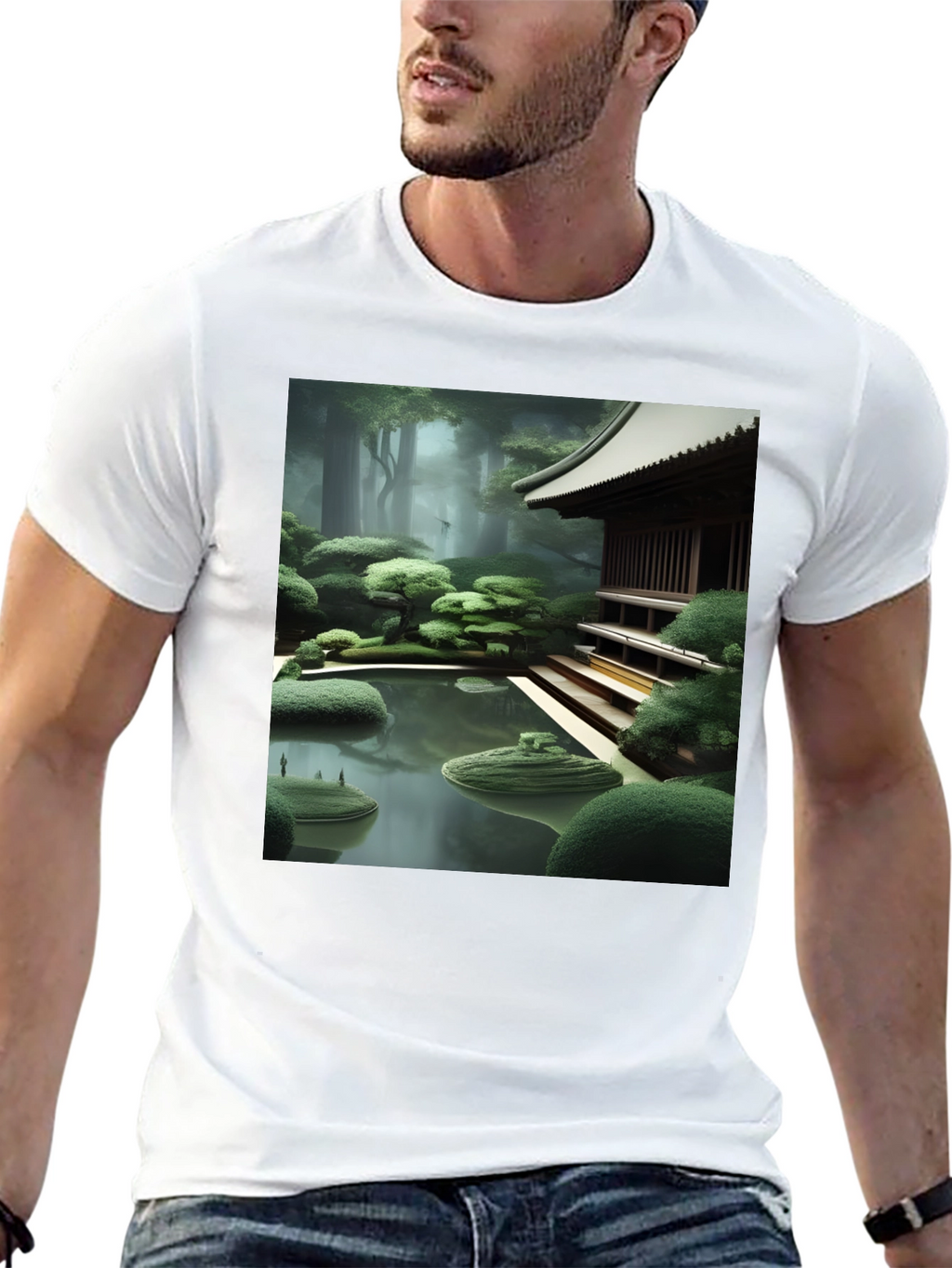 Zen Garden Graphic Tee - Stylish Unisex T-Shirt