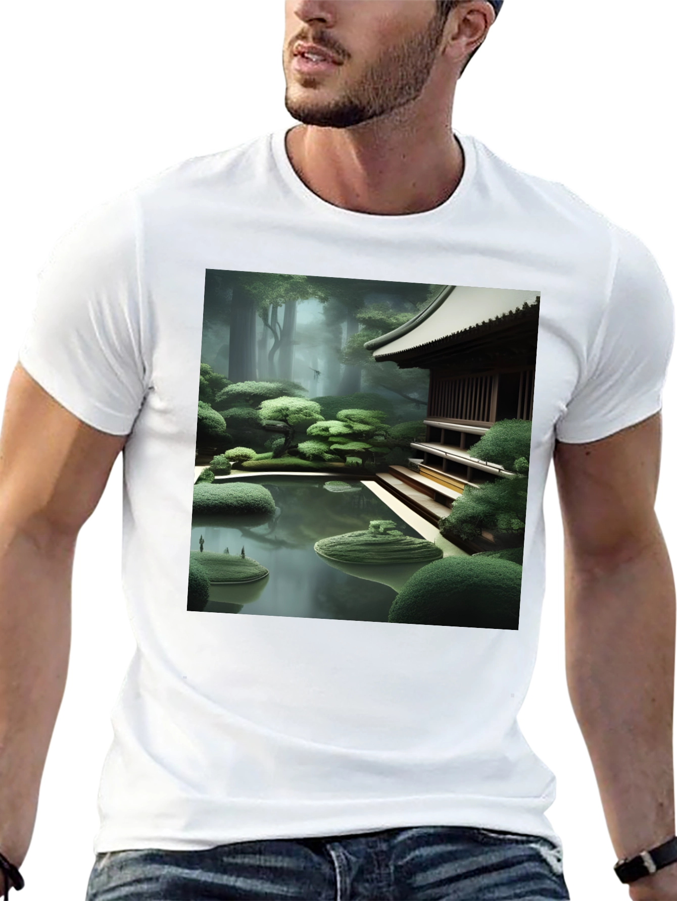 Zen Garden Graphic Tee - Stylish Unisex T-Shirt