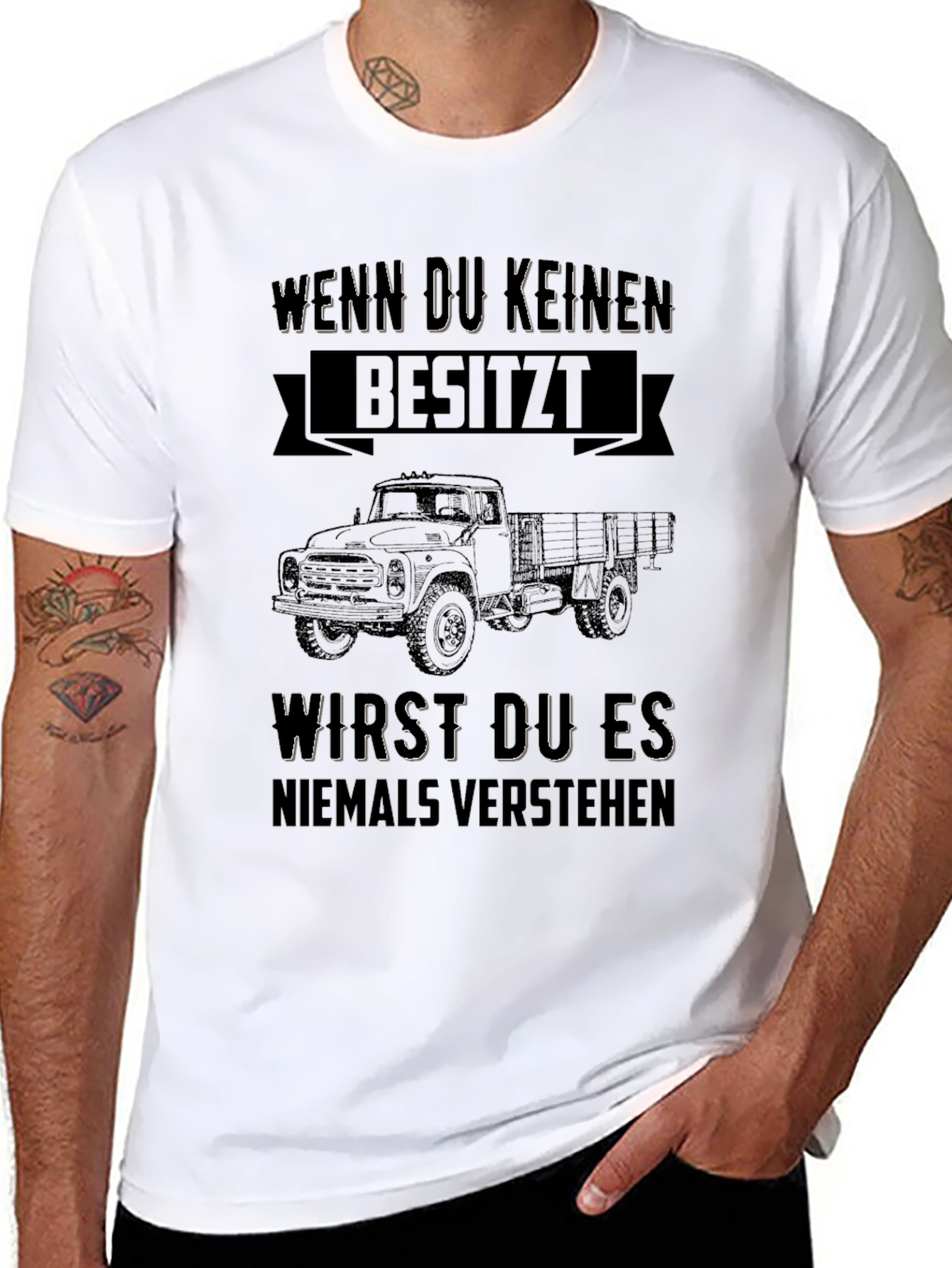 Truck Owner T-Shirt - Never Understand Gift