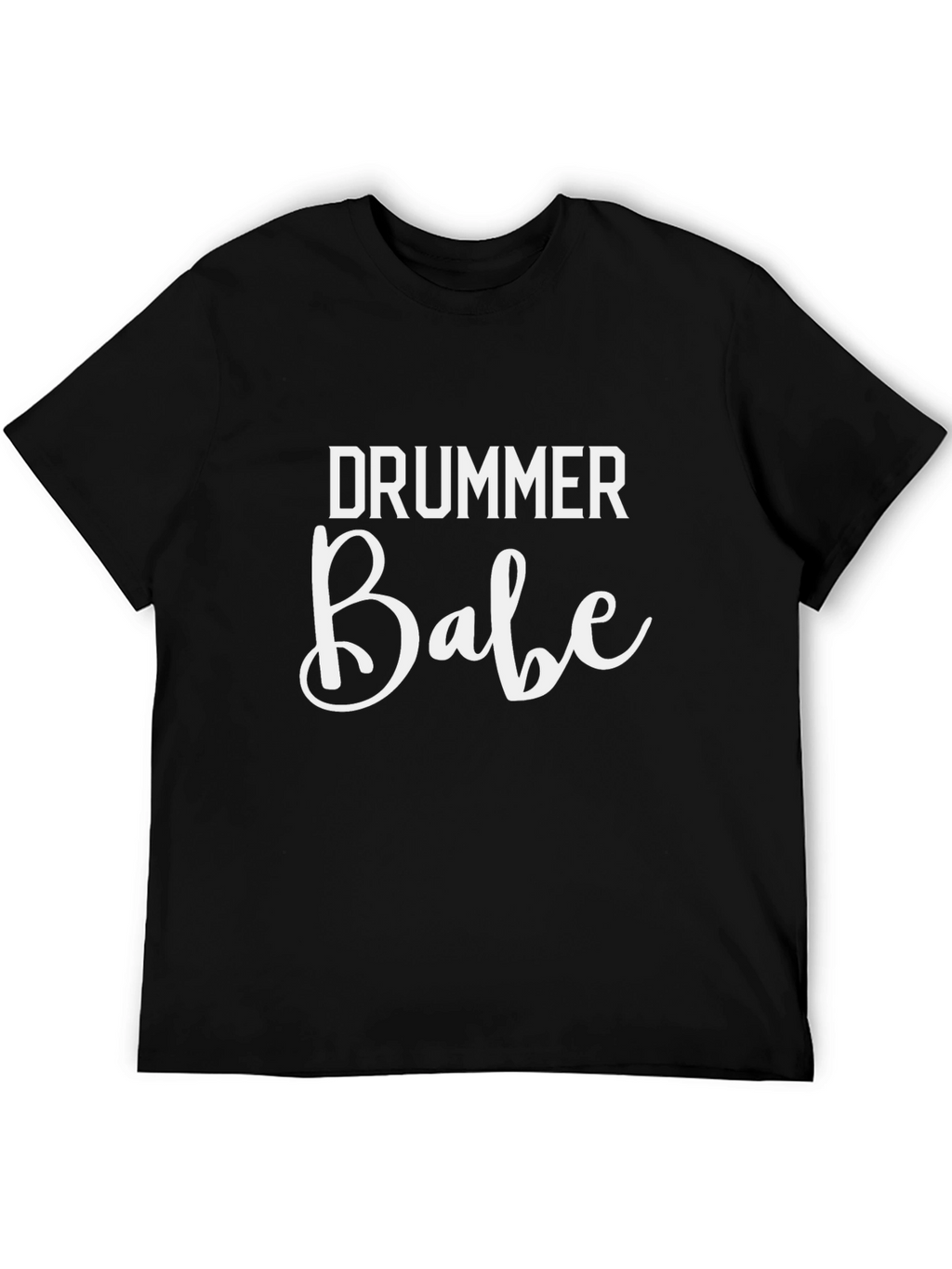 Drummer Babe Graphic Tee - Music Lover T-Shirt