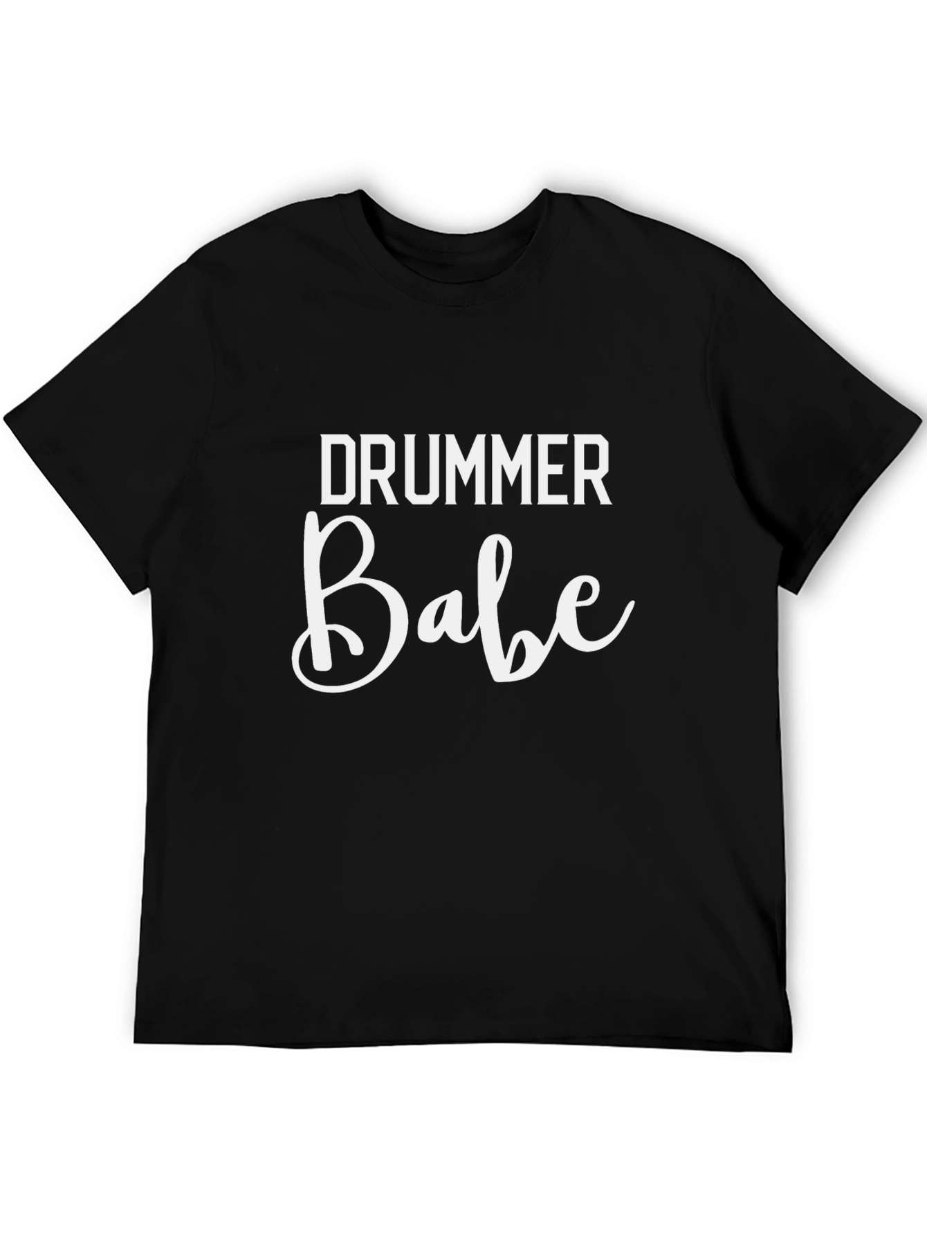 Drummer Babe Graphic Tee - Music Lover T-Shirt