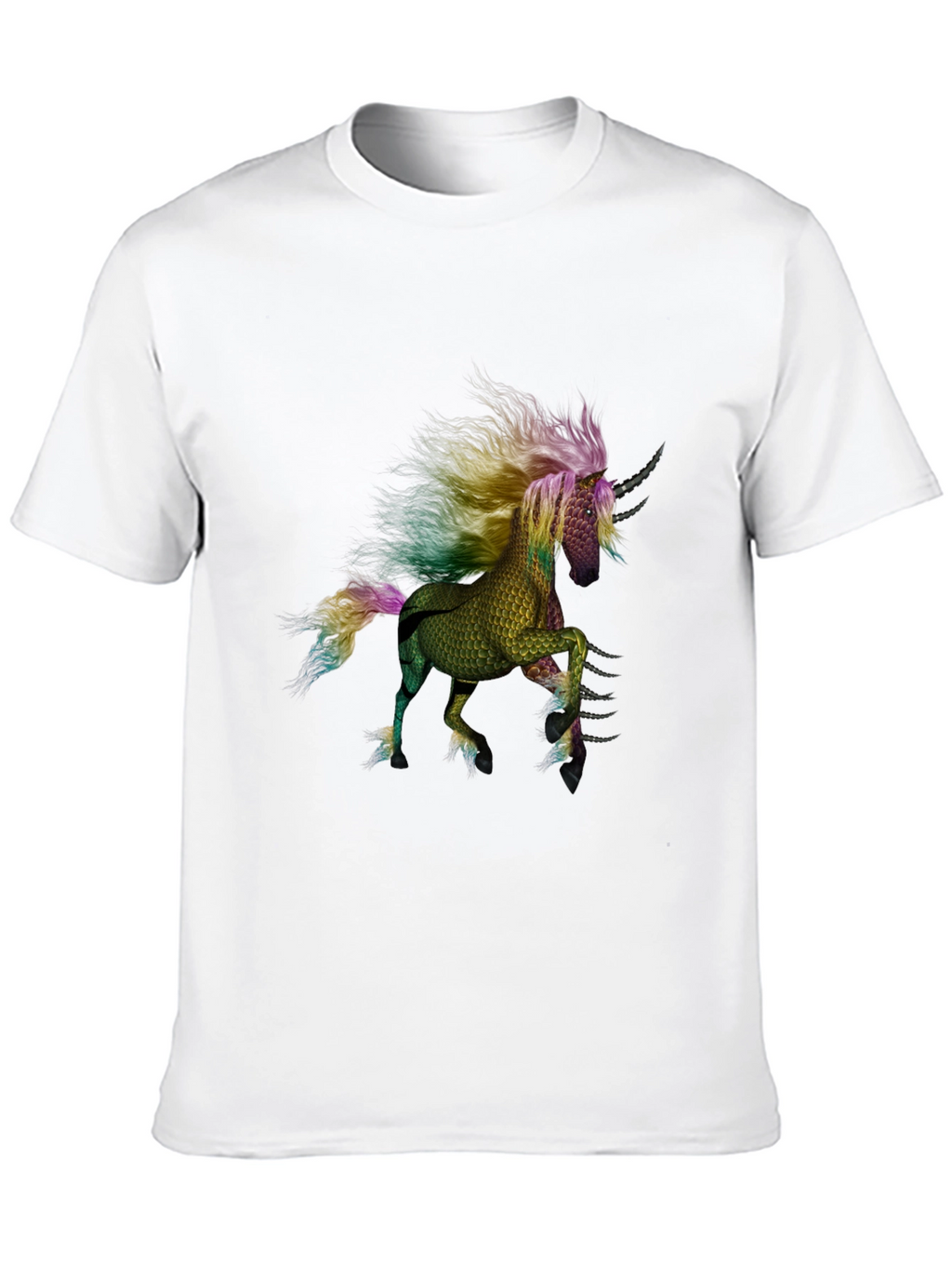 Unicorn Graphic T-Shirt - Black