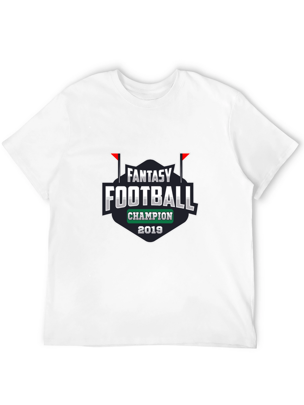 Fantasy Football Champion 2019 Black T-Shirt