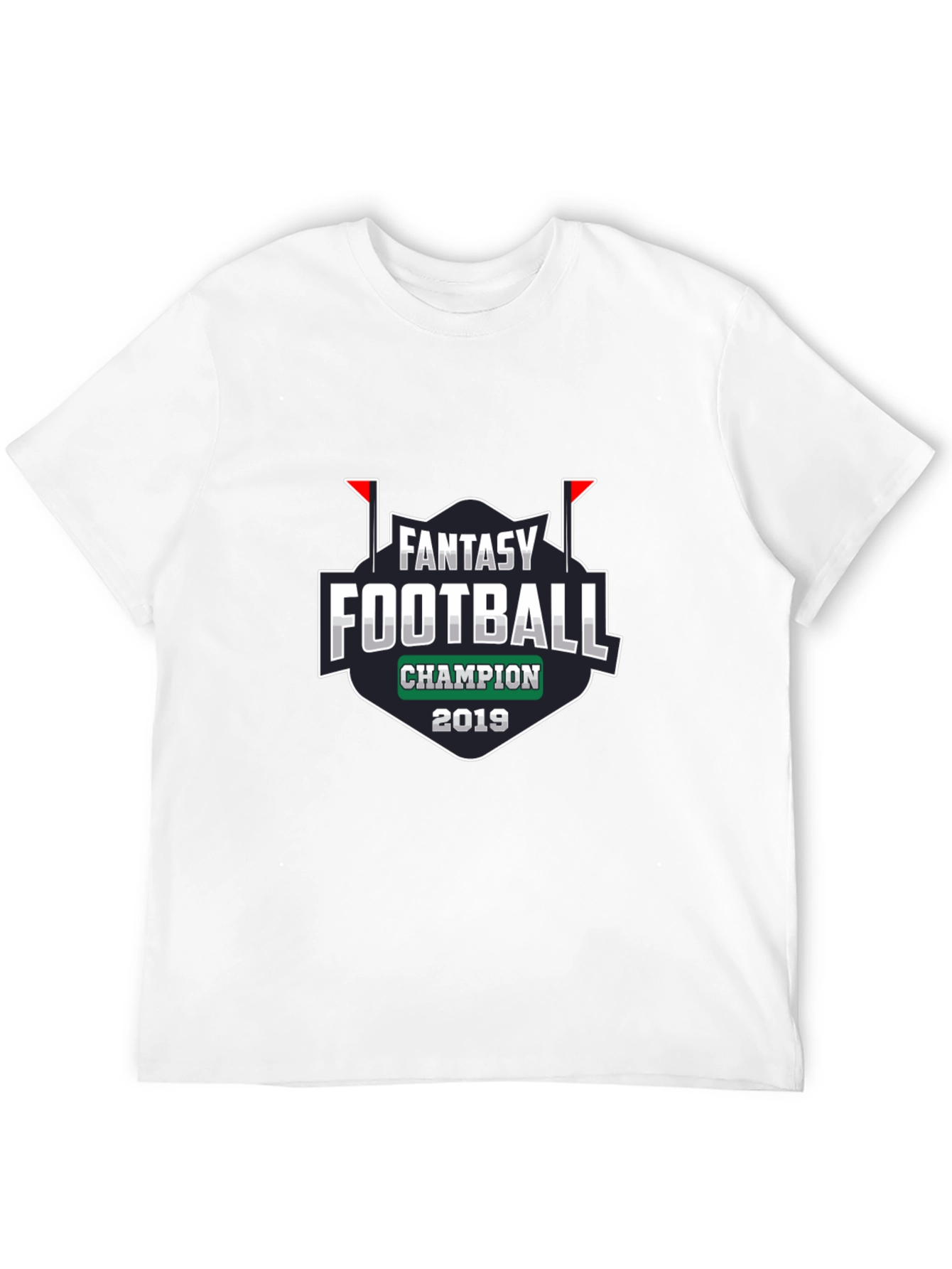 Fantasy Football Champion 2019 Black T-Shirt