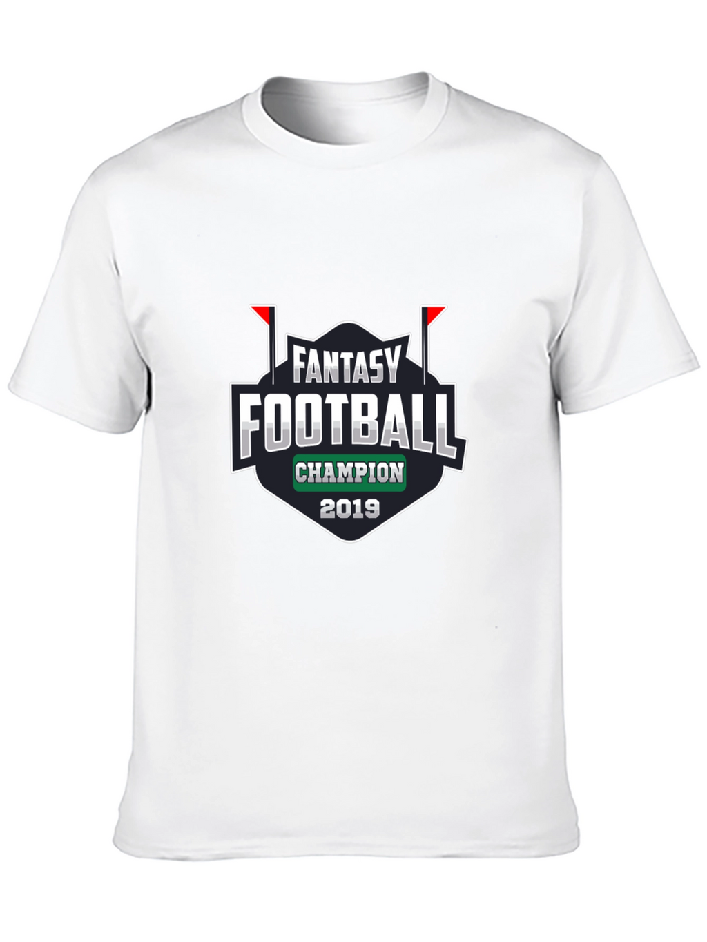 Fantasy Football Champion 2019 Black T-Shirt